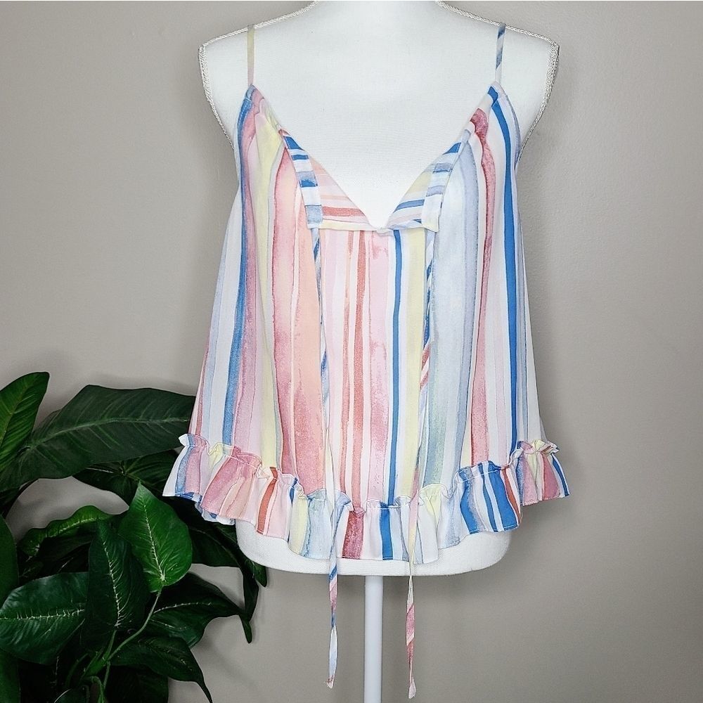 Jack by BB Dakota Stripe Tank Small